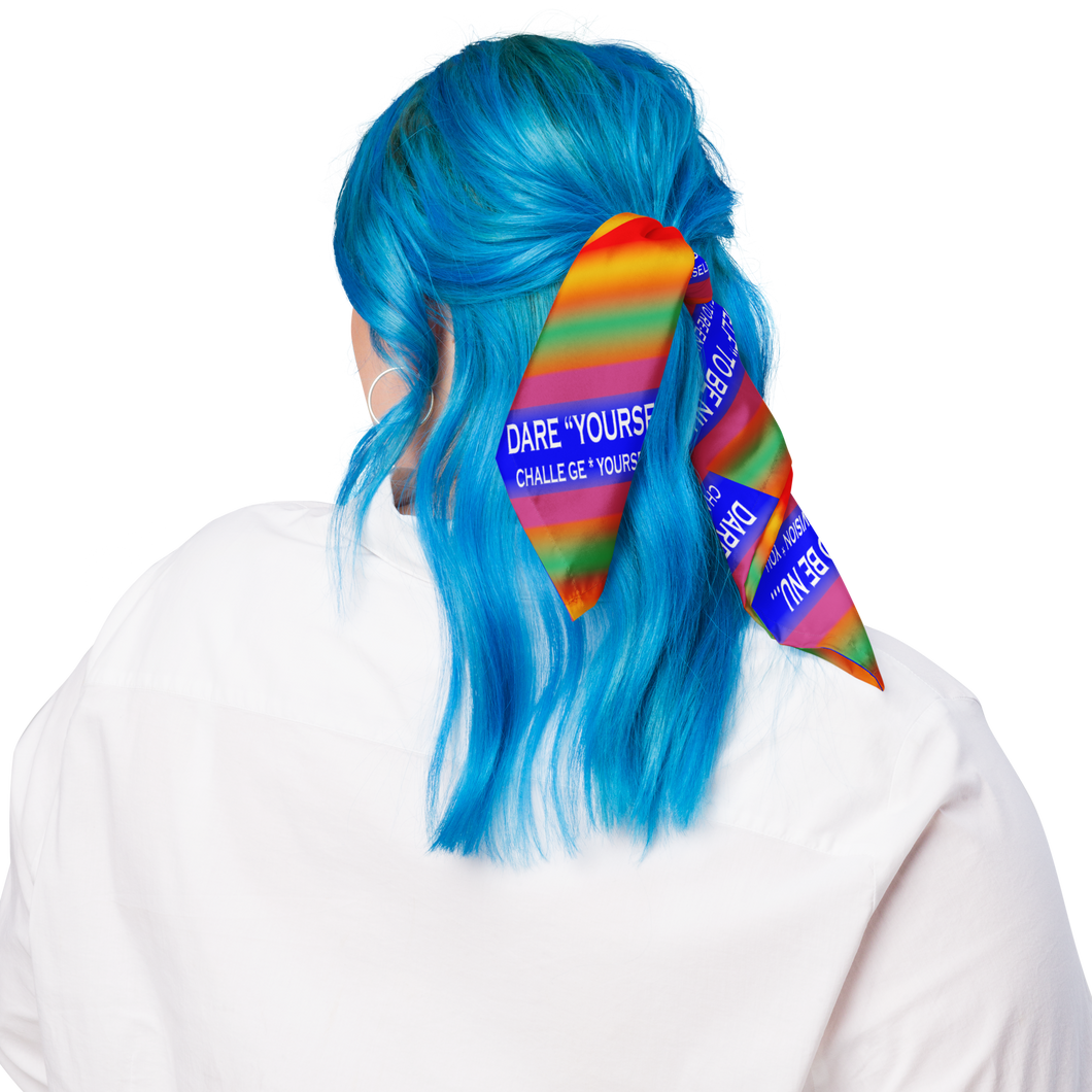 Dare Yourself To Be Nu... Pride  Challenge Yourself To Re-envision You All-over print bandana
