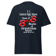 E. C. Central Class of 88 Shades of Greatness Classic T-Shirt  (Cardinal) R88