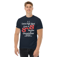 E. C. Central Class of 88 Shades of Greatness Classic T-Shirt  (Cardinal) R88