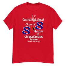 E. C. Central Class of 88 Shades of Greatness Classic Tee  (Cardinal)