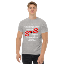 E. C. Central Class of 88 Shades of Greatness Classic T-Shirt  (Cardinal) R88