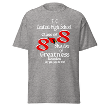 E. C. Central Class of 88 Shades of Greatness Classic T-Shirt  (Cardinal) R88