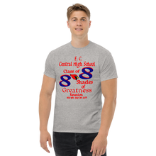 E. C. Central Class of 88 Shades of Greatness Classic T-Shirt  (Cardinal) RL/B88