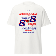E. C. Central Class of 88 Shades of Greatness (Cardinal) Classic T-Shirt  B88/Mixed Lt.