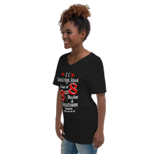 E. C. Central Class of 88 Shades of Greatness (Mask) R88/WL Unisex Short Sleeve V-Neck T-Shirt