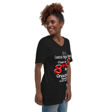 E. C. Central Class of 88 Shades of Greatness (Cardinal) R88/WL Unisex Short Sleeve V-Neck T-Shirt