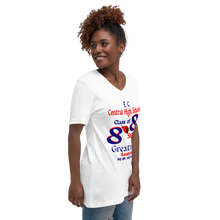 E. C. Central Class of 88 Shades of Greatness (Cardinal) B88/Mixed Lt. Unisex Short Sleeve V-Neck T-Shirt