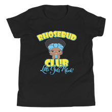 Rhosebud Club Little Girls Rock! Afro Youth Short Sleeve T-Shirt