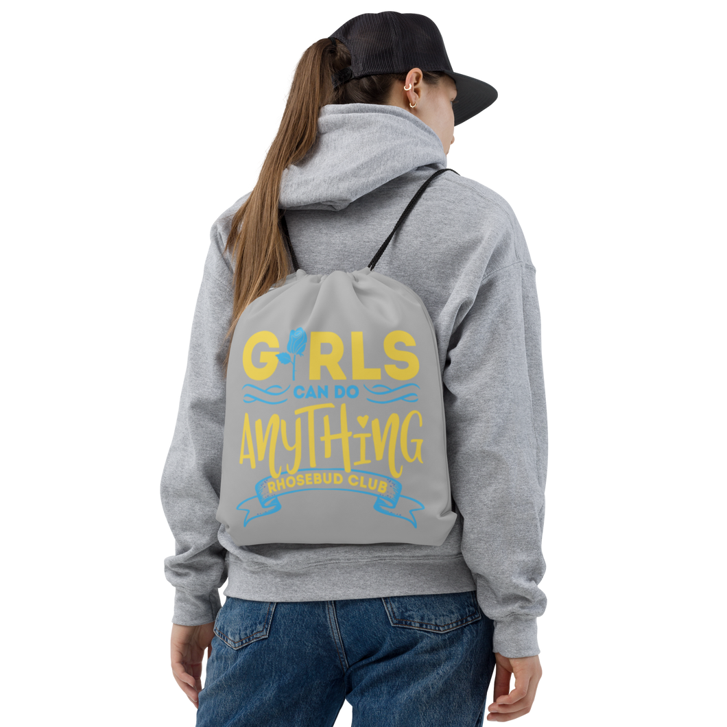 Rosebud Club Girls Drawstring bag