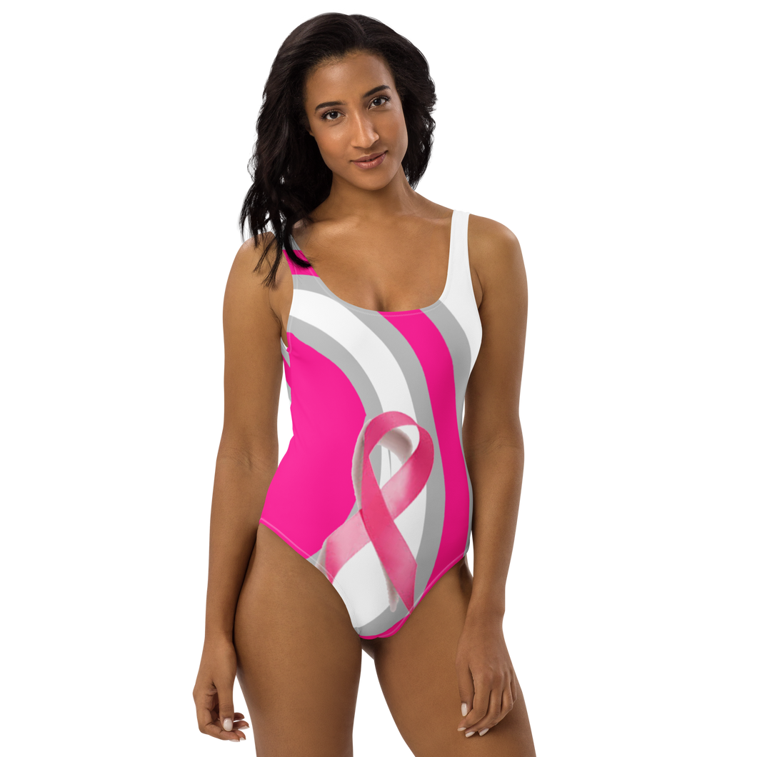 Breast Cancer Survivor One-Piece Swimsuit