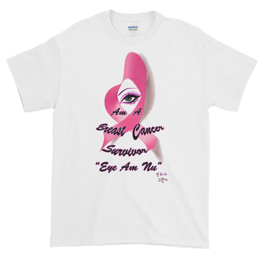 Eye Am A Breast Cancer Survivor II Short-Sleeve T-Shirt