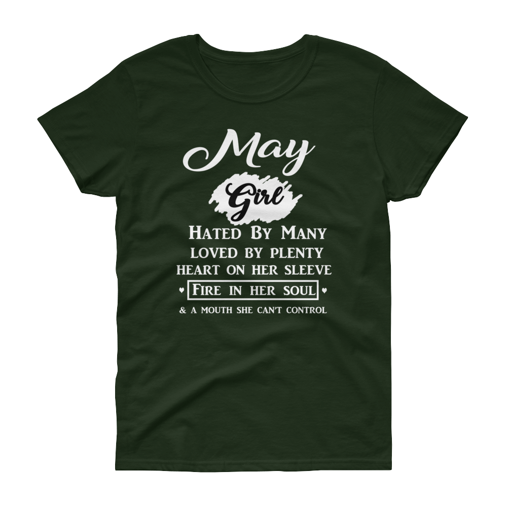 May Girl - White Lts Women's short sleeve t-shirt