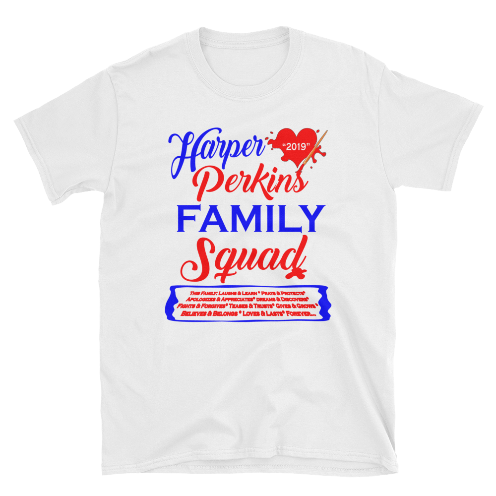 Harper Perkins Family Squad Short-Sleeve Unisex T-Shirt