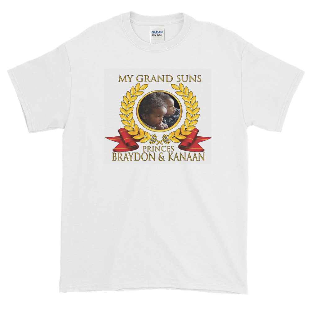 BK White Custom Short-Sleeve T-Shirt