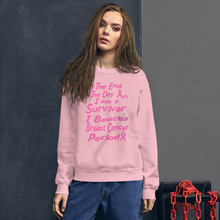 At The End of the Day I am a Survivor I Beat Breast Cancer Period Unisex Sweatshirt
