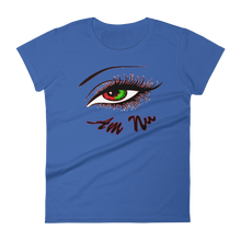 "Eye Am Nu" (TM) Women's short sleeve t-shirt