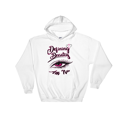 Defining Beauty Eye Am Nu (TM) (Pink Edition) Hooded Sweatshirt