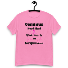 Geminus Headstart Pink Hearts and Courages Hearts 2 Men's Classic Tee - G