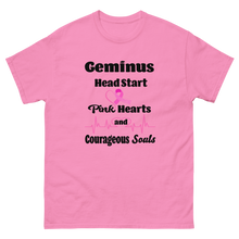 Geminus Headstart Pink Hearts and Courages Hearts 2 Men's Classic Tee - G