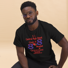 E. C. Central Class of 88 Shades of Greatness Classic T-Shirt  (Cardinal) RL/B88
