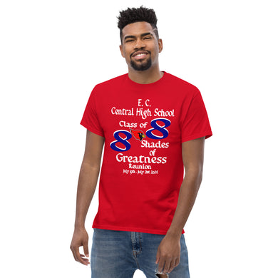 E. C. Central Class of 88 Shades of Greatness Classic Tee  (Cardinal)