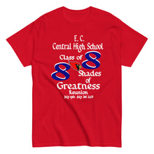 E. C. Central Class of 88 Shades of Greatness Classic Tee  (Cardinal)