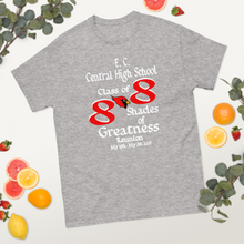 E. C. Central Class of 88 Shades of Greatness Classic T-Shirt  (Cardinal) R88