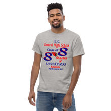 E. C. Central Class of 88 Shades of Greatness (Cardinal) Classic T-Shirt  B88/Mixed Lt.