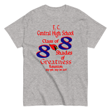 E. C. Central Class of 88 Shades of Greatness Classic T-Shirt  (Cardinal) RL/B88