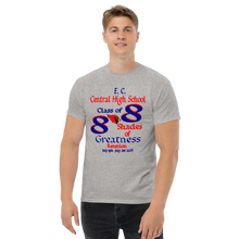 E. C. Central Class of 88 Shades of Greatness (Cardinal) Classic T-Shirt  B88/Mixed Lt.