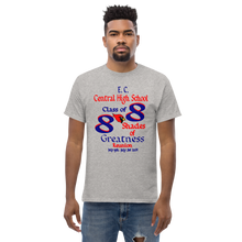 E. C. Central Class of 88 Shades of Greatness (Cardinal) Classic T-Shirt  B88/Mixed Lt.