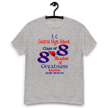 E. C. Central Class of 88 Shades of Greatness (Cardinal) Classic T-Shirt  B88/Mixed Lt.