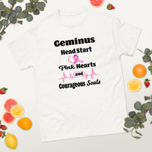 Geminus Headstart Pink Hearts and Courages Hearts 2 Men's Classic Tee - G