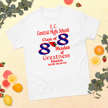 E. C. Central Class of 88 Shades of Greatness Classic T-Shirt  (Cardinal) RL/B88