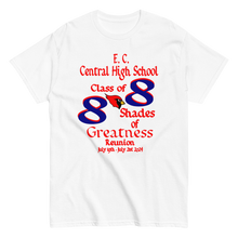 E. C. Central Class of 88 Shades of Greatness Classic T-Shirt  (Cardinal) RL/B88