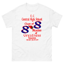 E. C. Central Class of 88 Shades of Greatness Classic T-Shirt  (Cardinal) RL/B88