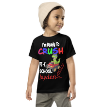 I'm Readu To Crush Pre- K School Toddler Short Sleeve Tee - Jayden