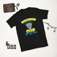 Rhosebud Club Little Girls Rock! Afro Puff Adult Short-Sleeve Unisex T-Shirt
