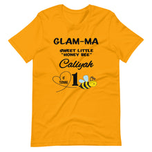 Caliyah First Bee Birthday Party Unisex t-shirt
