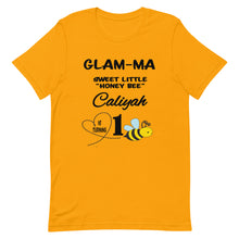 Caliyah First Bee Birthday Party Unisex t-shirt
