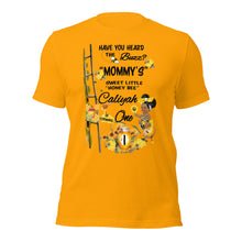 Caliyah's First Birthday- Mommy's Sweet Little Honey Bee/HUHTB Unisex t-shirt