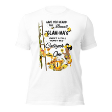 Caliyah's First Birthday- Glam-Ma's Sweet Little Honey Bee/HUHTB Unisex t-shirt