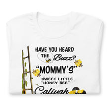 Caliyah's First Birthday- Mommy's Sweet Little Honey Bee/HUHTB Unisex t-shirt