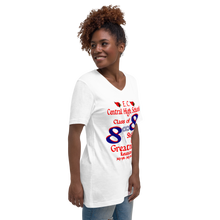 E. C. Central Class of 88 Shades of Greatness (Mask) R Unisex Short Sleeve V-Neck T-Shirt