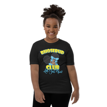 Rhosebud Club Little Girls Rock! 2 Afro Puffs Youth Short Sleeve T-Shirt