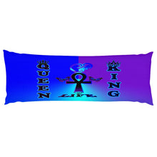 King & Queen Purple/Blue Passion Power Life Body Pillows