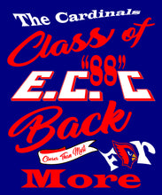E.C Central Class of "88" Short-Sleeve Unisex T-Shirt (DTG-BC)  Navy Blue