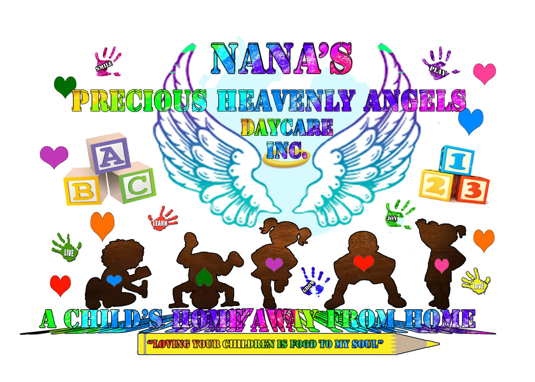 Nana's Precious Heavenly Angels Daycare, Inc. Designs