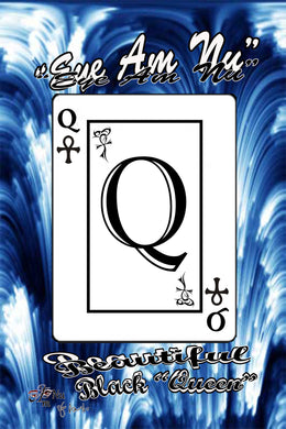 Eye Am Nu Beautiful Black Queen All Over 2 Design