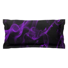 Smokey Purple & Black Pillow Sham